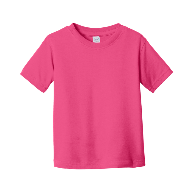 Rabbit Skins Toddler Fine Jersey Tee - Pink