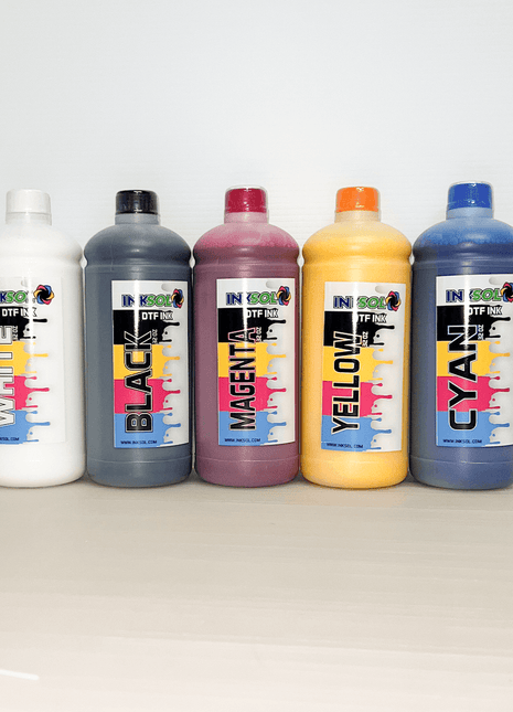 DTF Ink - 5 Pack (CMYKW)