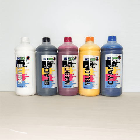 DTF Ink - 5 Pack (CMYKW)