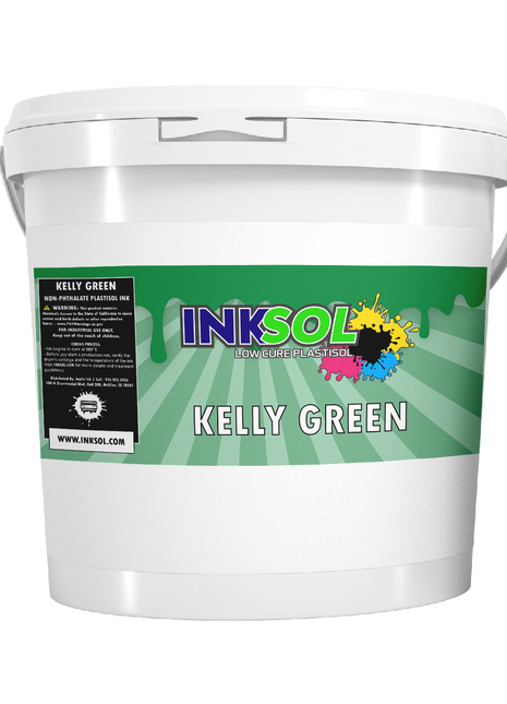 InkSol™ Low Cure Plastisol Kelly Green