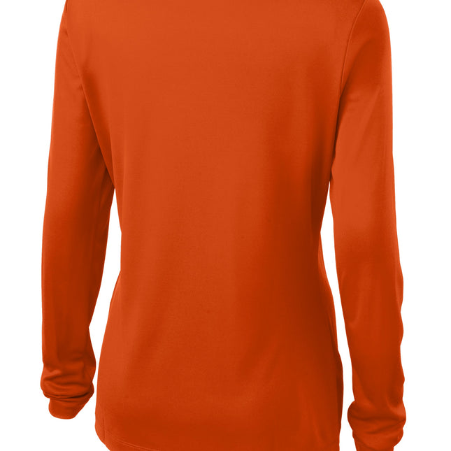 Sport-Tek® Women's Long Sleeve - Deep Orange