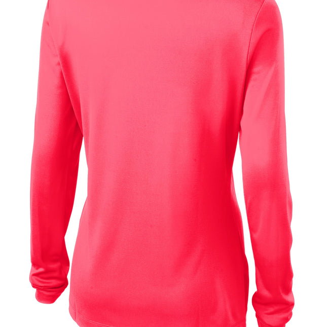Sport-Tek® Women's Long Sleeve - Hot Coral