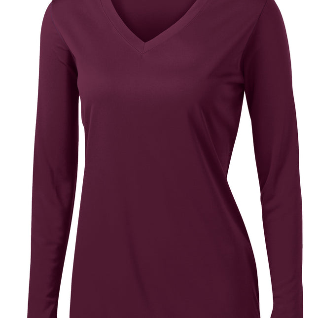 Sport-Tek® Women's Long Sleeve - Maroon