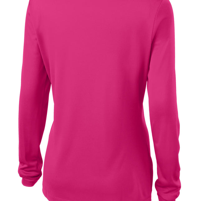 Sport-Tek® Women's Long Sleeve - Pink Raspberry
