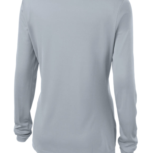 Sport-Tek® Women's Long Sleeve - Silver