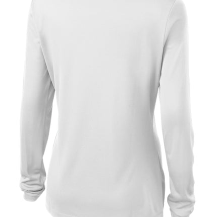 Sport-Tek® Women's Long Sleeve - White