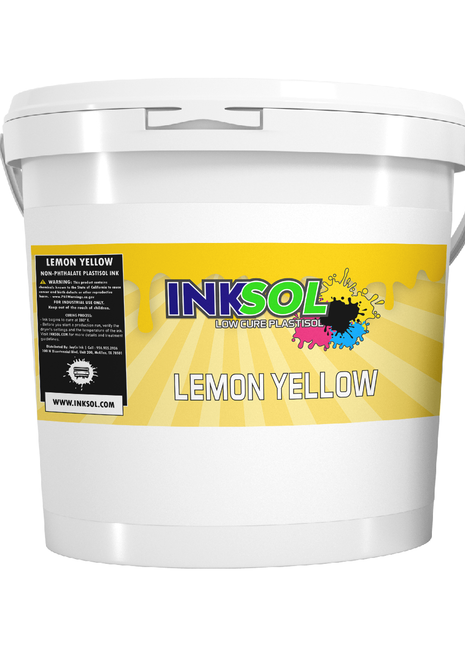 InkSol™ Low Cure Plastisol Lemon Yellow