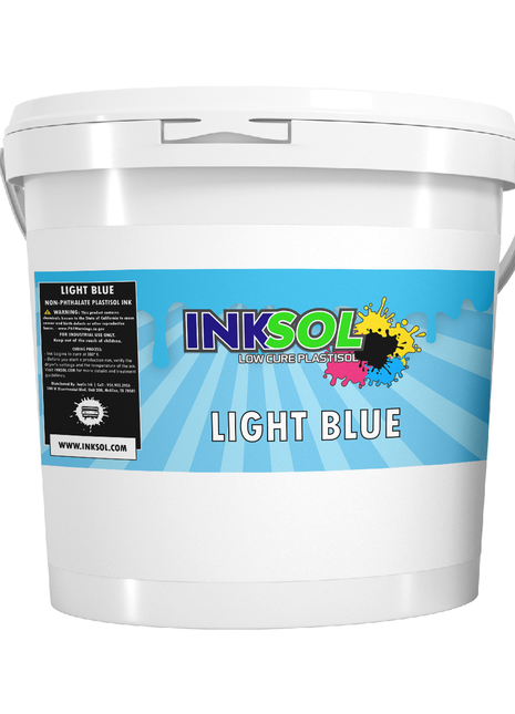 InkSol™ Low Cure Plastisol Light Blue