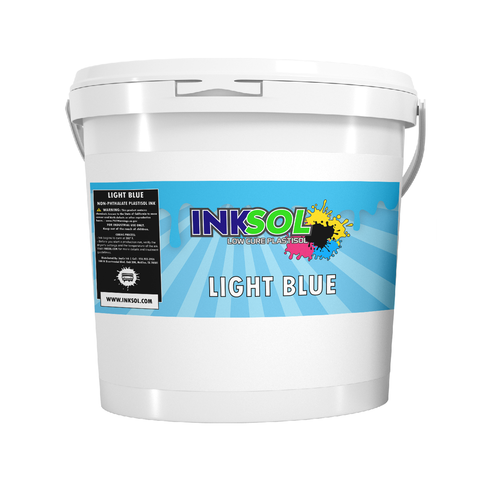 Microsol Blue InkSol™ Low Cure Plastisol Light Blue – HTVPlus