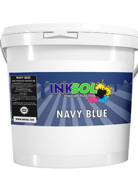 InkSol™ Low Cure Plastisol Navy Blue