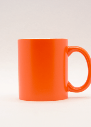 Vibrant Orange Sublimation Mug - 10 oz