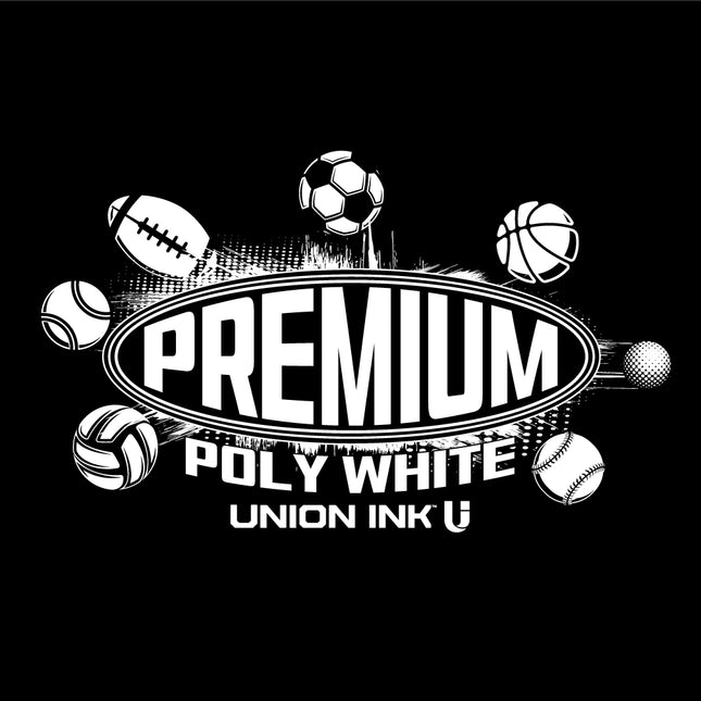 Union Ink™ WHITE options  screen printing inks