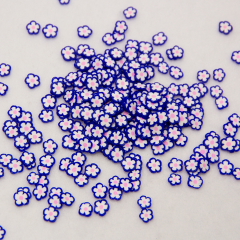 Purple & White Clay Shapes