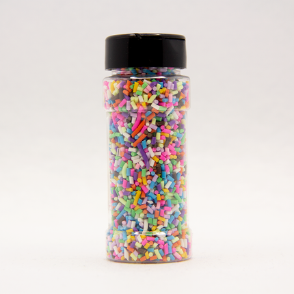 Rainbow Sprinkles Clay Shapes