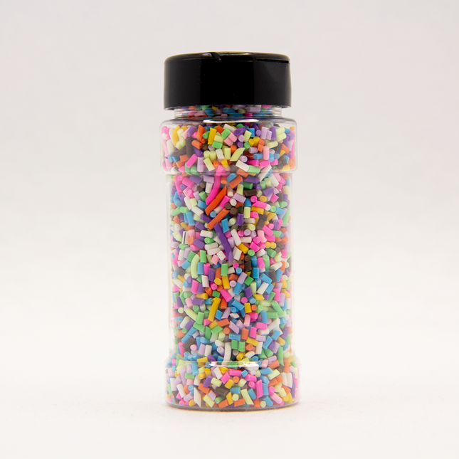 Rainbow Sprinkles Clay Shapes