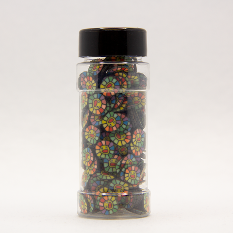 Rainbow Sunflower Clay Shapes