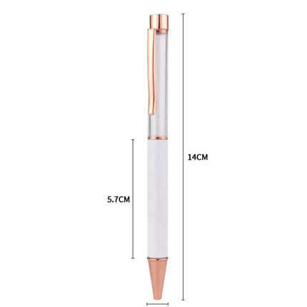Snow Globe Sublimation Pen w/ Shrink Wrap