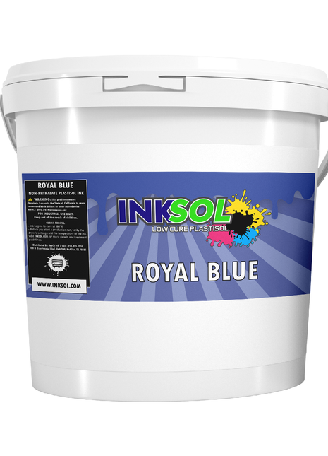 InkSol™ Low Cure Plastisol Royal Blue