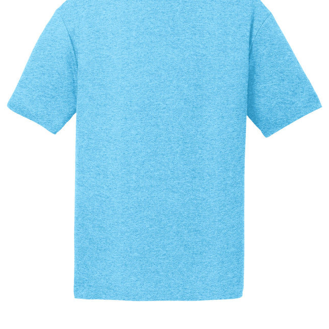 Sport-Tek® Men's Polo - Pond Blue Heather