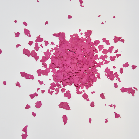 Fuchsia Screen Print Confetti