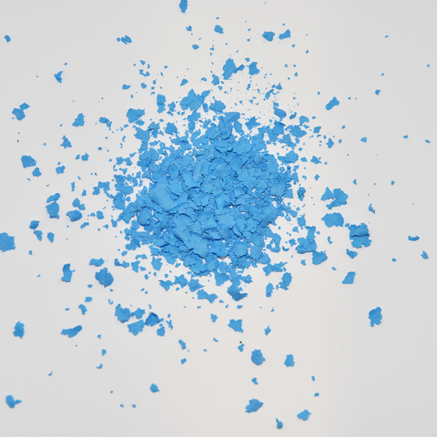 Light Royal Blue Screen Print Confetti