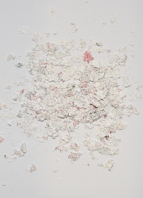 Holiday Glitter White Screen Print Confetti