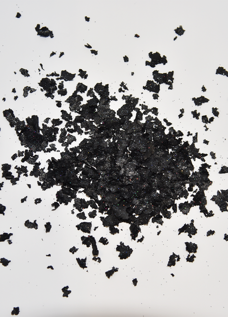 Black Glitter Screen Print Confetti
