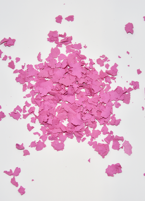 Pink Screen Print Confetti