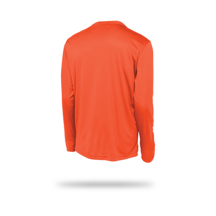 Sport-Tek® Men's - Long Sleeve Neon Orange