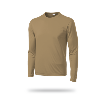 Sport-Tek® Men's - Long Sleeve Coyote Brown