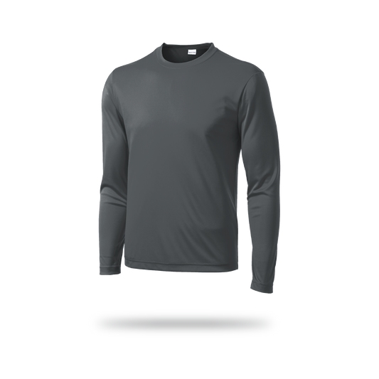 Sport-Tek® Men's - Long Sleeve Iron Grey