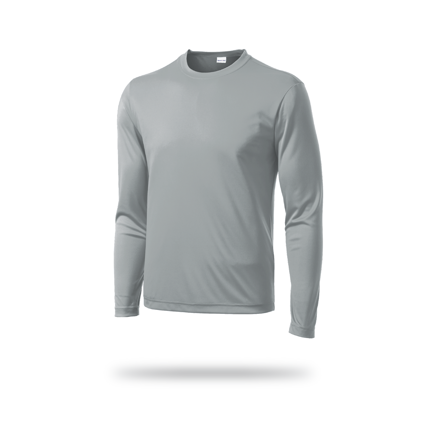 Sport-Tek® Men's - Long Sleeve Silver