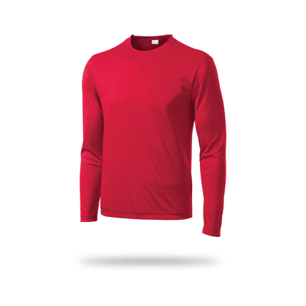 Sport-Tek® Men's - Long Sleeve True Red