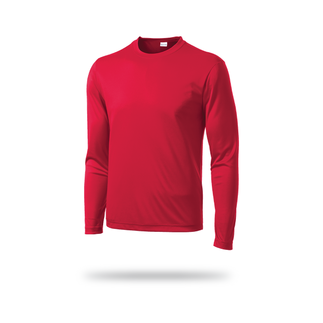 Sport-Tek® Men's - Long Sleeve True Red