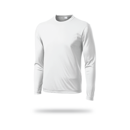 Sport-Tek® Men's - Long Sleeve White