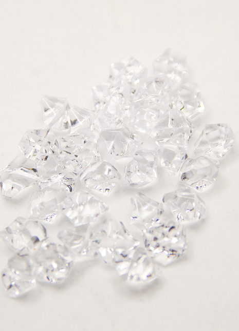 Acrylic Tumbler Shapes - Clear Crystals