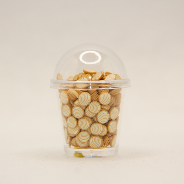 Vanilla Conchas Clay Shapes
