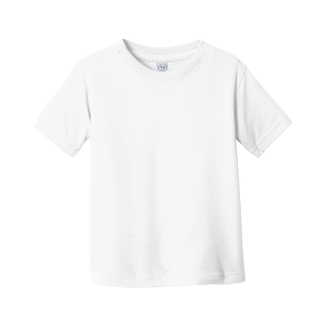 Rabbit Skins Toddler Fine Jersey Tee - White