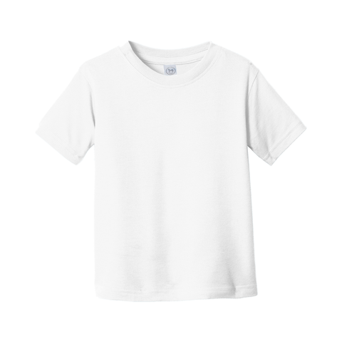 Rabbit Skins Toddler Fine Jersey Tee - White