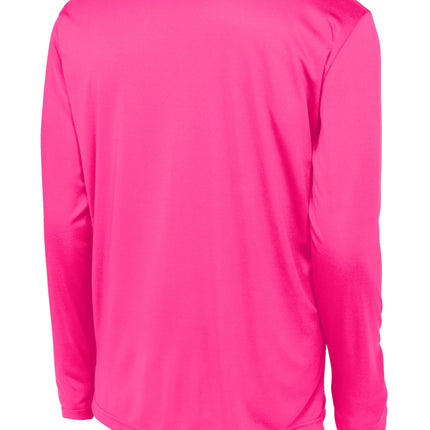 Sport-Tek® Youth Long Sleeve - Neon Pink
