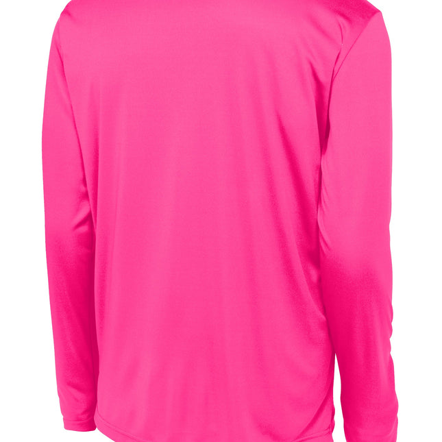 Sport-Tek® Youth Long Sleeve - Neon Pink