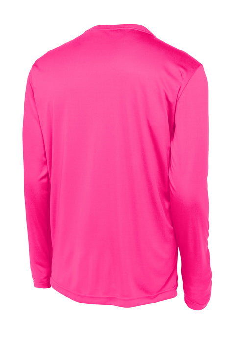Sport-Tek® Youth Long Sleeve - Neon Pink