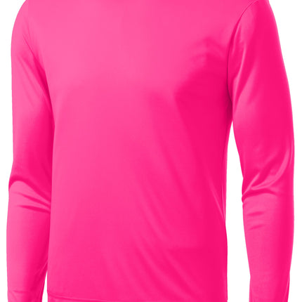Sport-Tek® Youth Long Sleeve - Neon Pink
