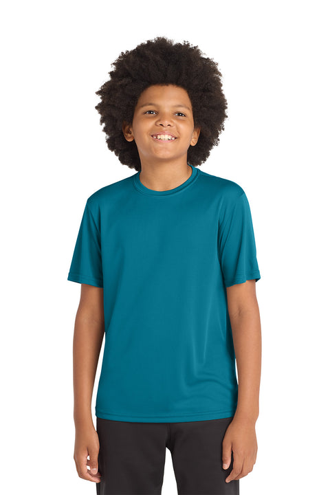 Sport-Tek®  YOUTH  polyester Short Sleeve