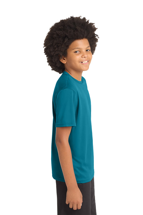 Sport-Tek®  YOUTH  polyester Short Sleeve