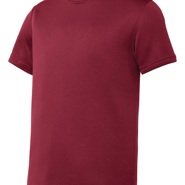 Sport-Tek® Youth Short Sleeve - Cardinal