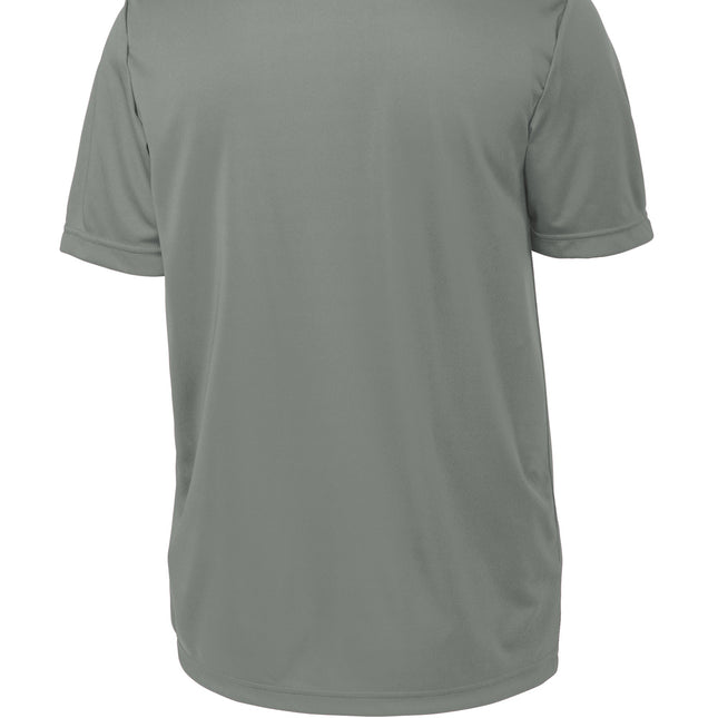 Sport-Tek® Youth Short Sleeve - Concrete Grey