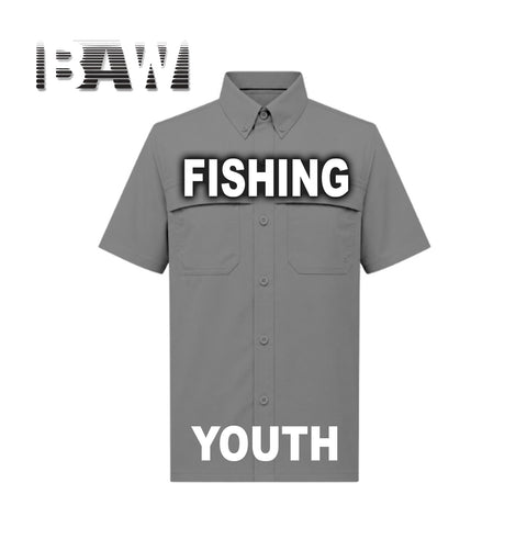 Fishing Shirts Youth BAW® Short Sleeve