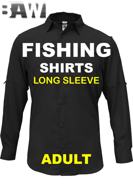 BAW® Fishing Shirts Long Sleeve