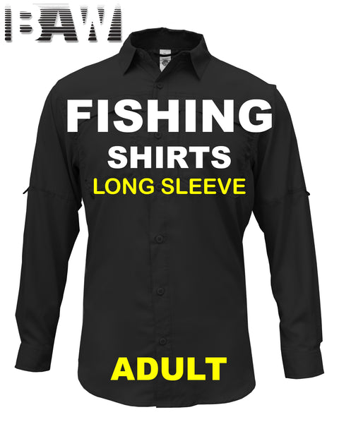BAW® Fishing Shirts Long Sleeve
